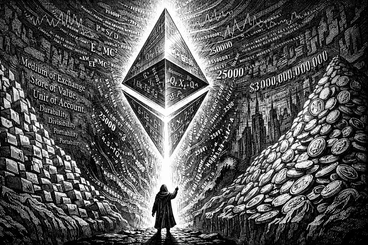 ETH 從 2,000 跳到 25 萬美金:Bankless 拆解「Productive Money」的整套算術